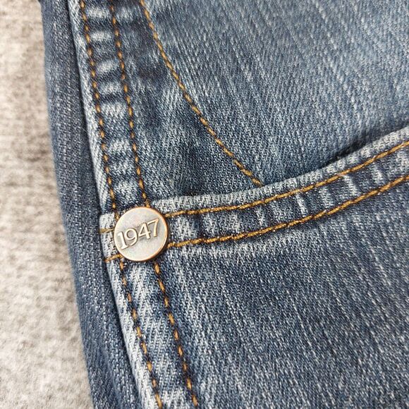 Wrangler Retro Relaxed Boot Cut Men 34x32 (Fit 35x31) Jeans Blue Classic Style - Picture 9 of 9